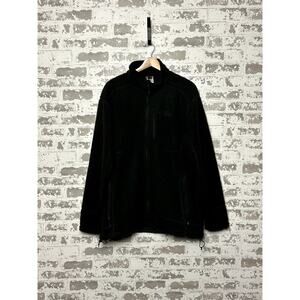 The North Face Zip Up Fleece Size XXL TNF Hiking Climbing